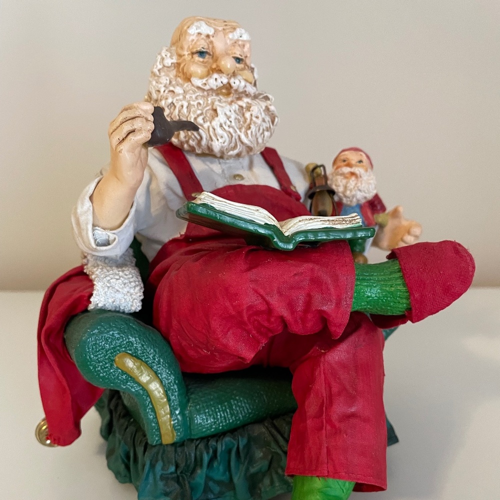 Santa in Chair